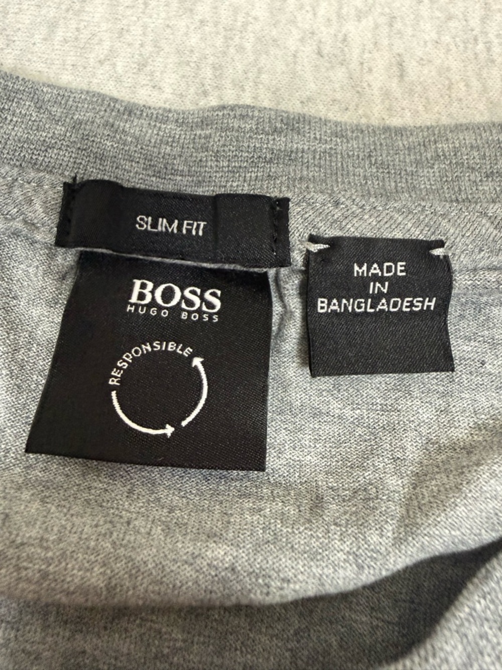 BOSS Hugo Boss "Tessler 171" Logo T-Shirt 🩶 Men's XL - Picture 4 of 8